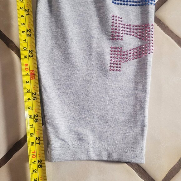 NWT! Victoria Secret PINK High Waist Full Length Legging Rainbow Rhinestone - XL - Picture 9 of 11